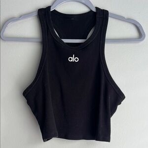 Alo Yoga Aspire Tank in Black